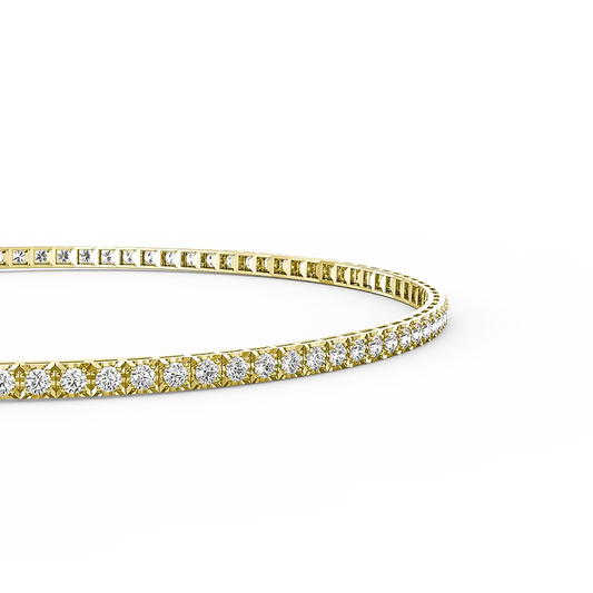 Paige | Natural 1ct Illusion Bracelet
