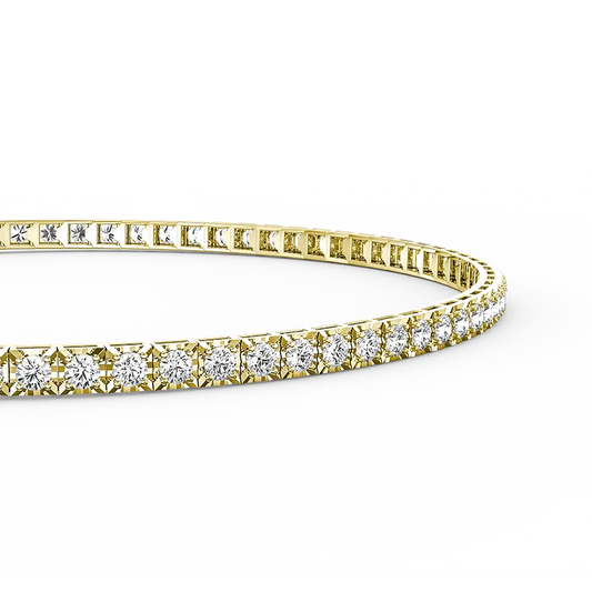Erika | Natural 1.50 ct Illusion Bracelet