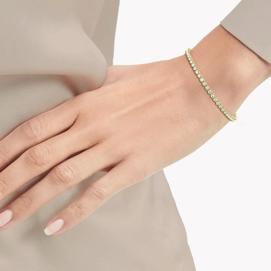 Ruth | Natural 3.00ct Diamond Tennis Bracelet
