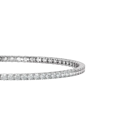 Luna | Lab Grown 4.00ct Diamond Tennis Bracelet