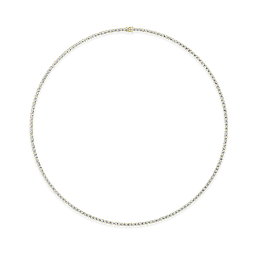 Trina | Lab Grown 15.00ct Diamond Tennis Necklace