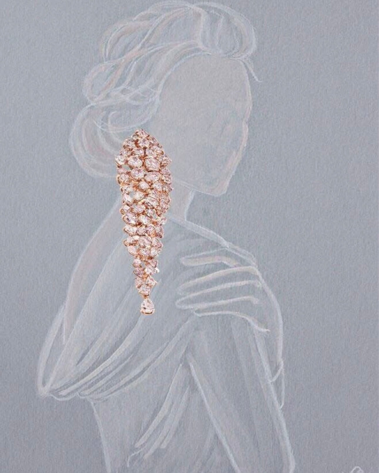 Rosa Earrings | Bespoke Collection