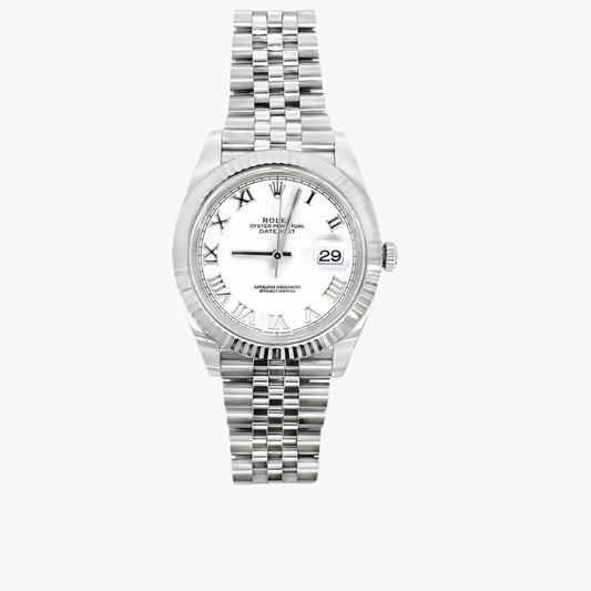 Rolex Datejust 41 White Roman Dial Jubilee | 2022 | 41mm