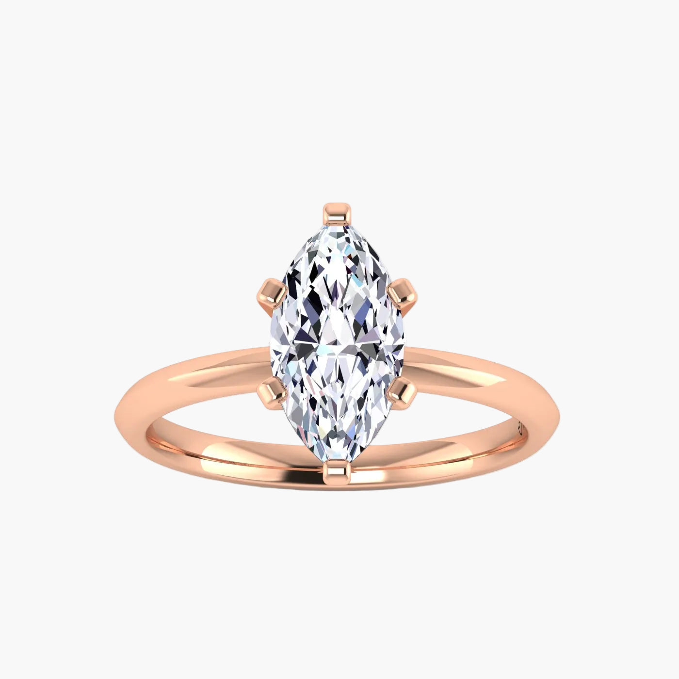 Marquise-Rose Gold|Marquise|14K Rose Gold|18K Rose Gold