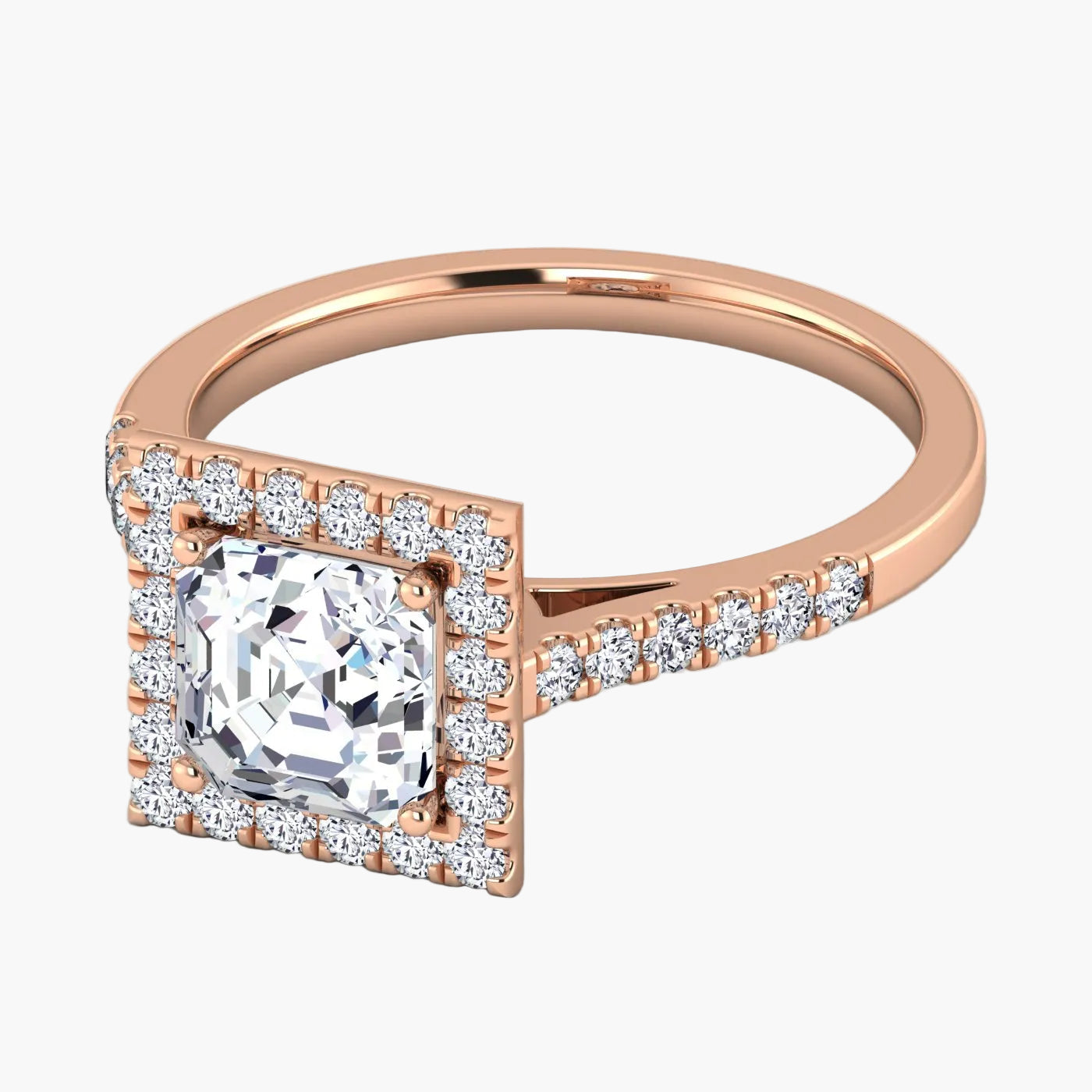 Sue | Single Halo Ascend Diamond Engagement Ring