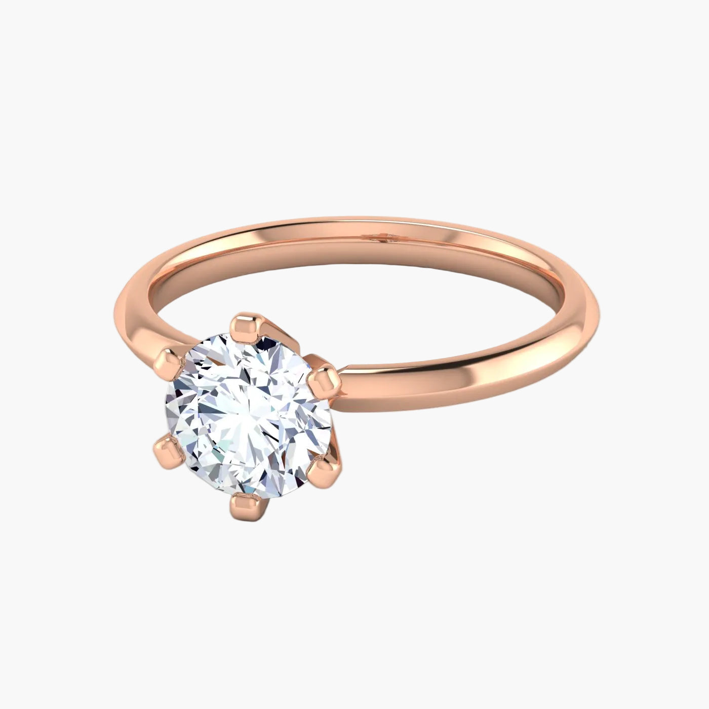 Aurelia | 6 Claw Solitaire Ring