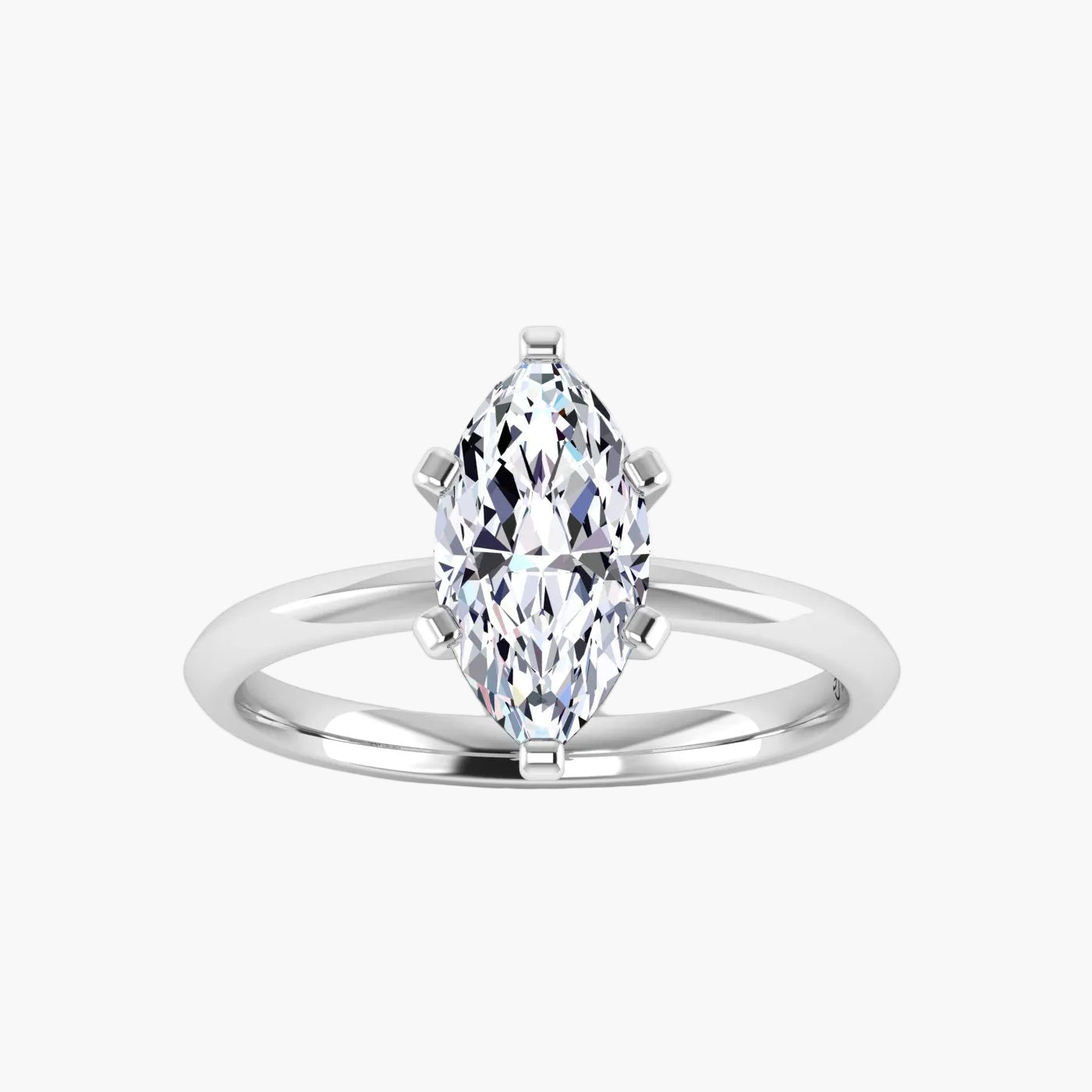 Marquise-White Gold|Marquise|14K White Gold|18K White Gold|Platinum