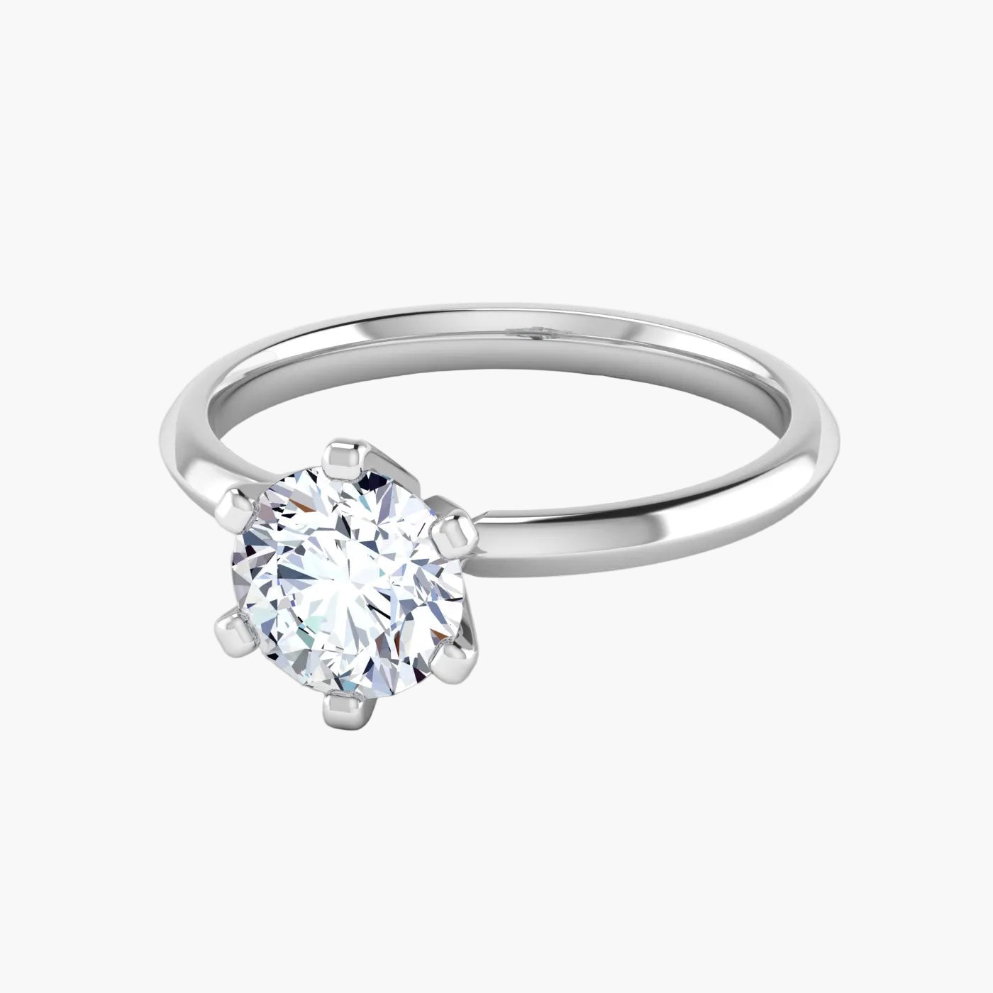 Aurelia | 6 Claw Solitaire Ring