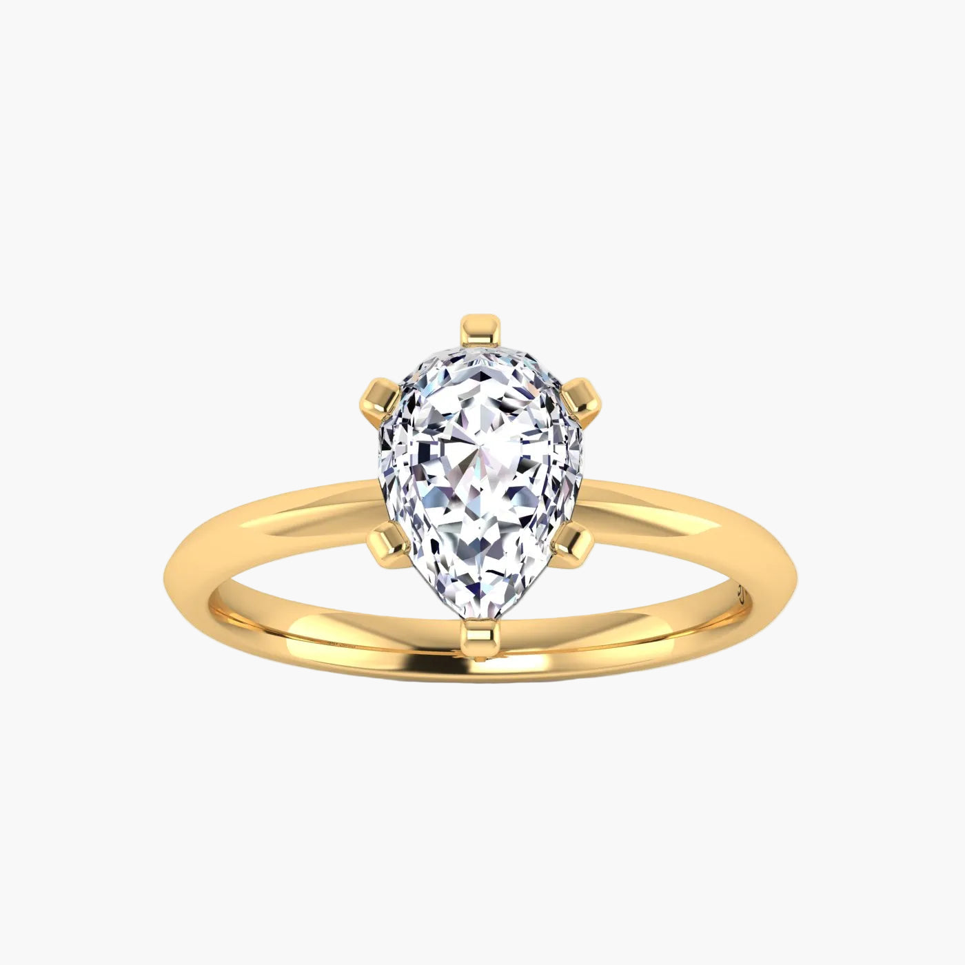 Pear-Yellow Gold|Pear|14K Yellow Gold|18K Yellow Gold