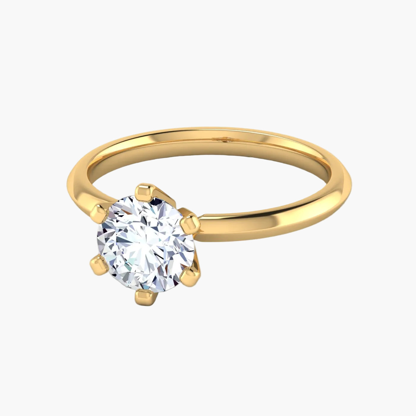 Aurelia | 6 Claw Solitaire Ring
