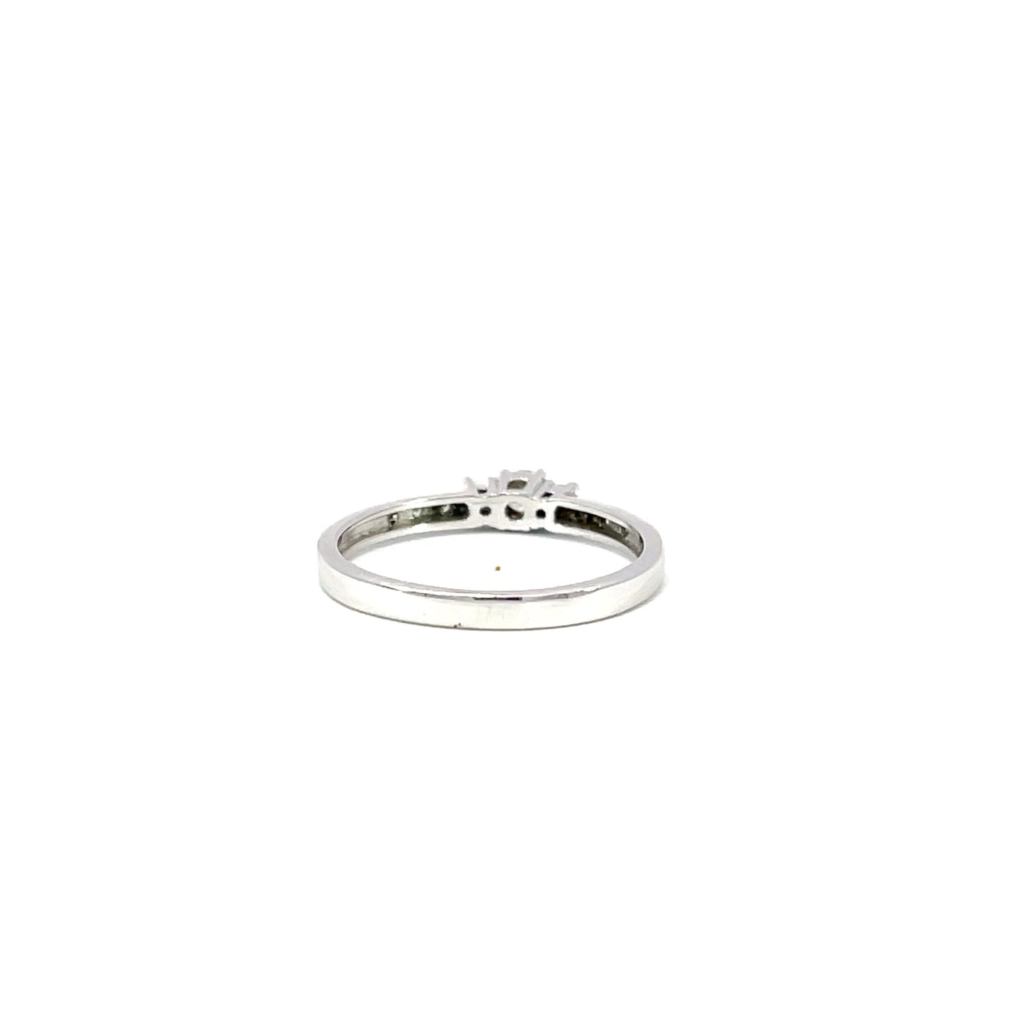 Celeste Trilogy Diamond Ring | 18ct White Gold