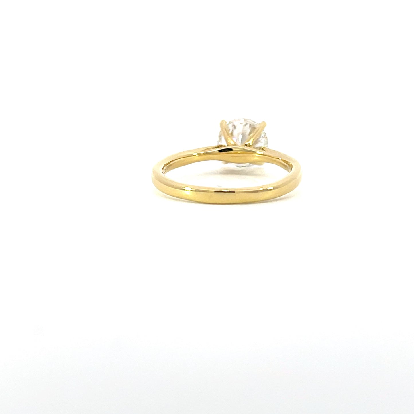 Abigail | 18ct Yellow Gold Lab Grown Diamond Solitaire Engagement Ring – 1.50ct F VS2