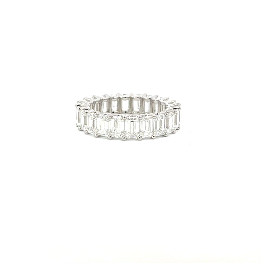 Avishai | 18ct white gold eternity band