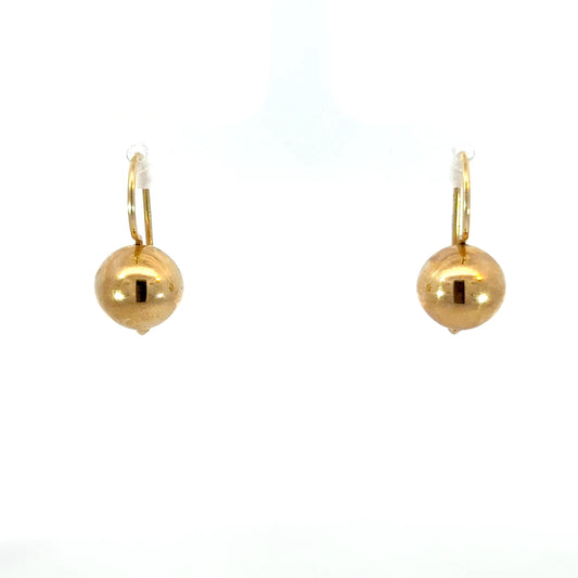 Naser | 9 Carat Yellow Gold Shepherd’s Hook Earrings