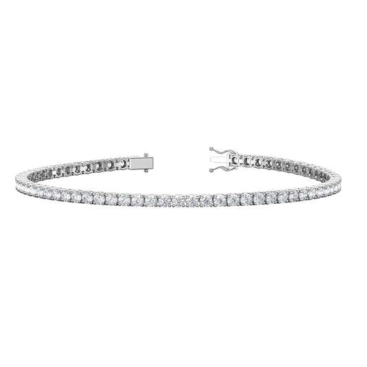 Kian| Lab Grown 3.00ct Diamond Tennis Bracelet