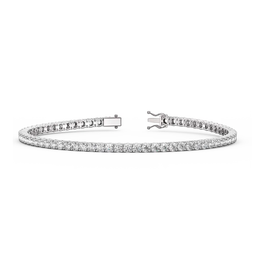 Luna | Lab Grown 4.00ct Diamond Tennis Bracelet
