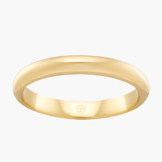 Lex | 18ct Yellow Gold Polished Wedder