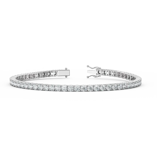 Ashleigh | Lab Grown 5.00ct Diamond Tennis Bracelet