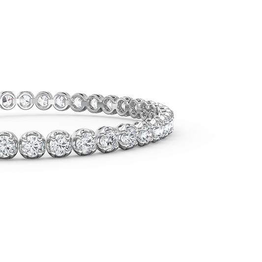 Alessia | Natural 5.00ct Diamond Tennis Bracelet