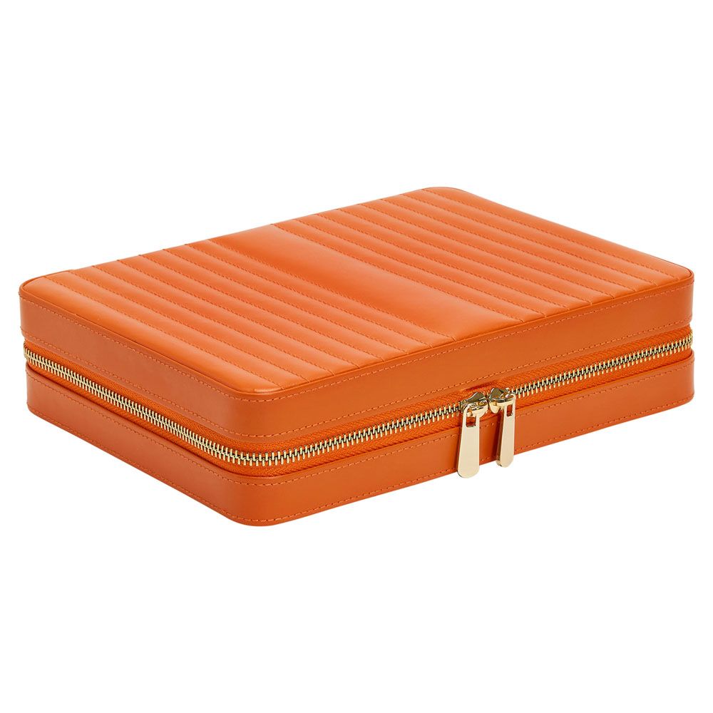 WOLF Maria Large Zip Case Tangerine