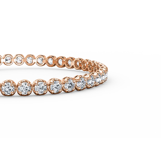 Katarina | Natural 6.00ct Diamond Tennis Bracelet