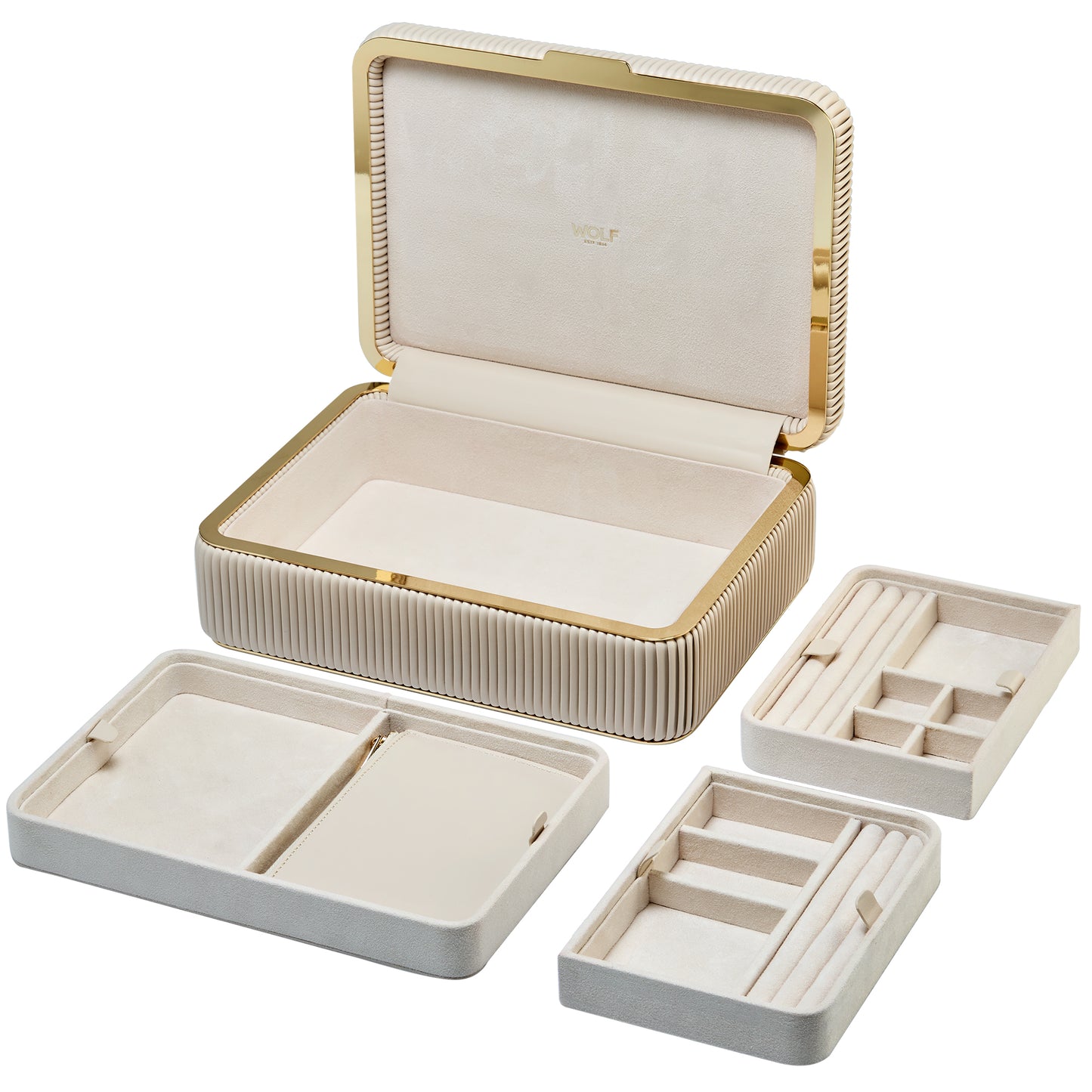 Bella Medium Jewellery Box | WOLF