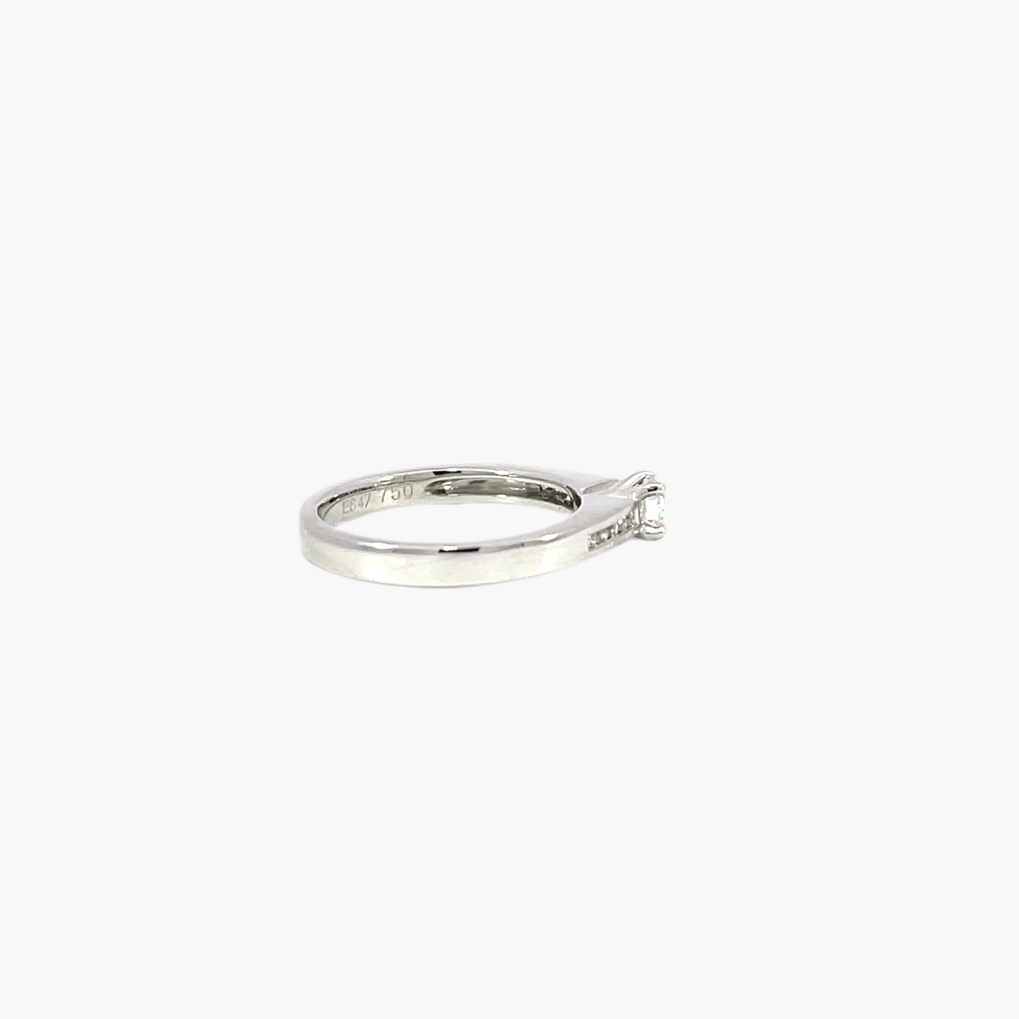 Allegra Ring | 18ct White Gold with Channel-Set Diamonds
