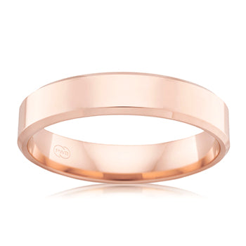 Christian | 18ct Rose Gold Polished Wedder