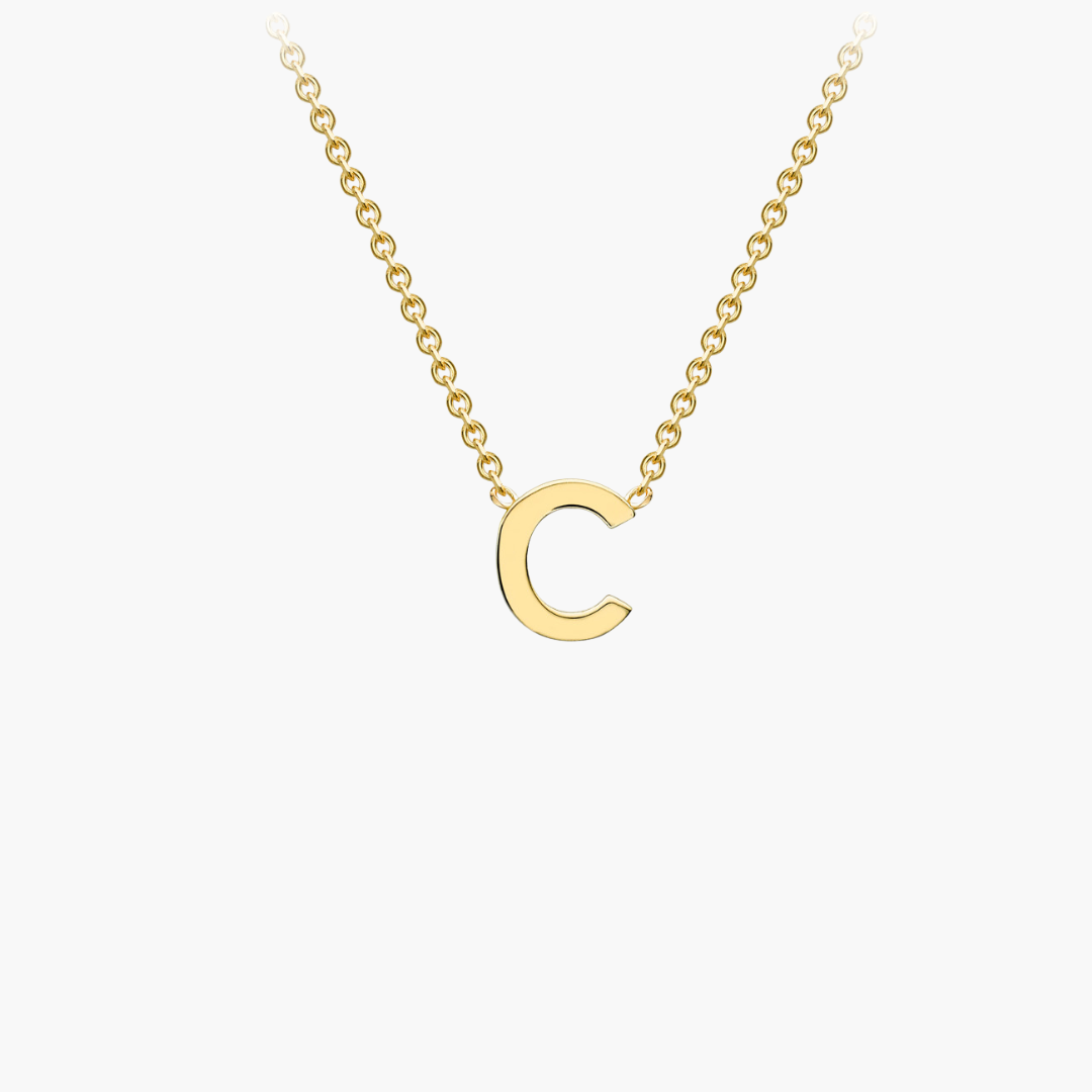 9ct Yellow Gold Initial “C” Necklace
