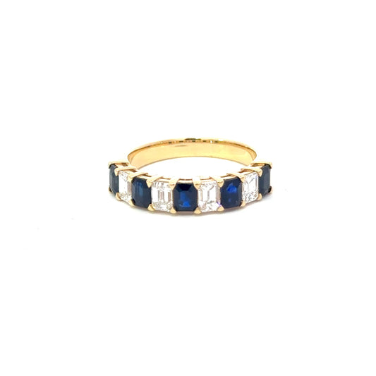 Monarchy - Sapphire and Diamond dress ring