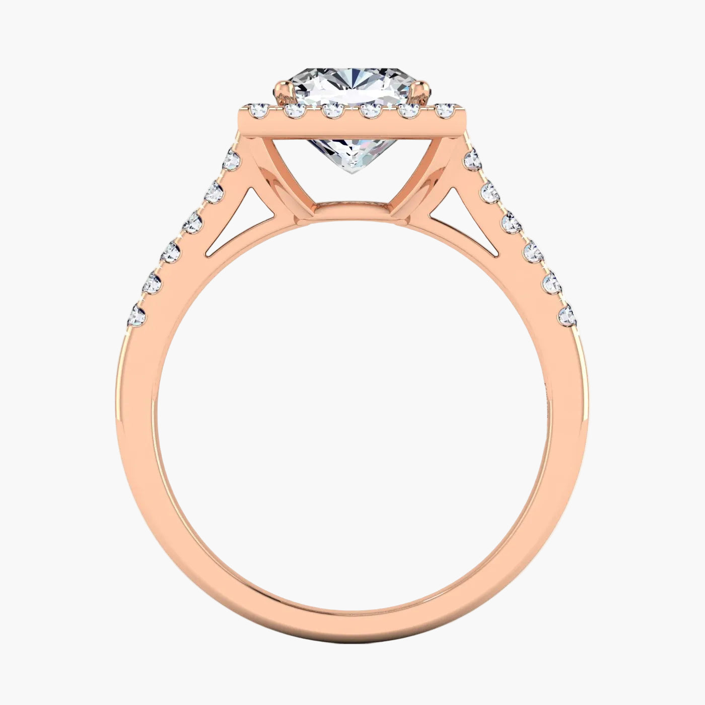 Sue | Single Halo Ascend Diamond Engagement Ring