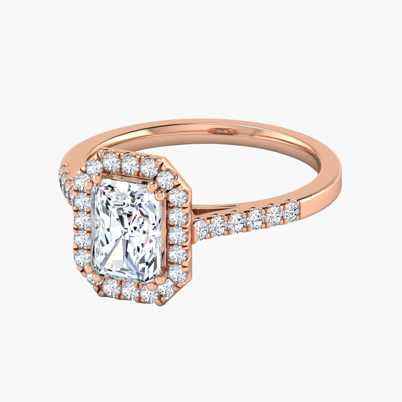 Sue | Single Halo Ascend Diamond Engagement Ring