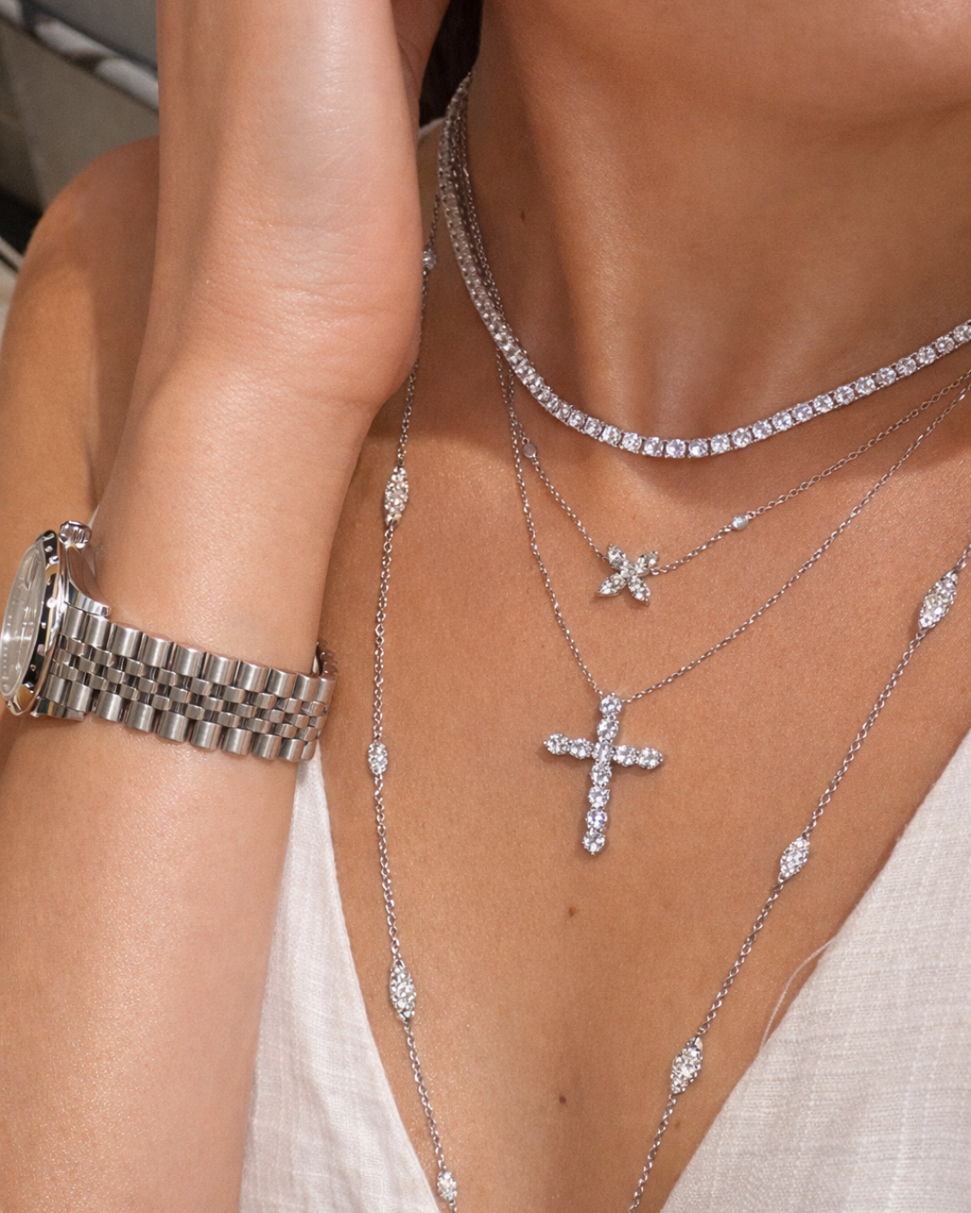 Bloom Pendant | 18ct Diamond Bloom Pendant