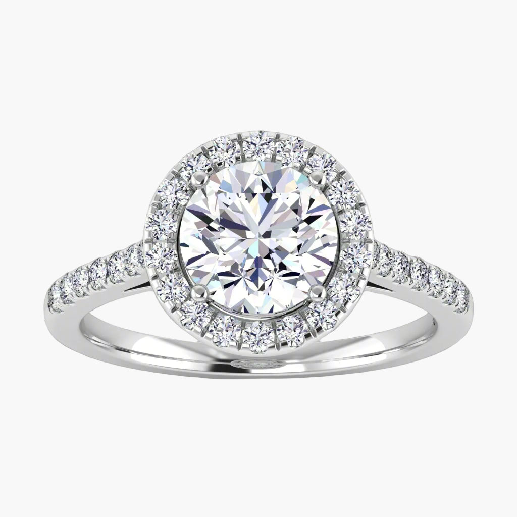 Round-White Gold|Round|14K White Gold|18K White Gold|Platinum