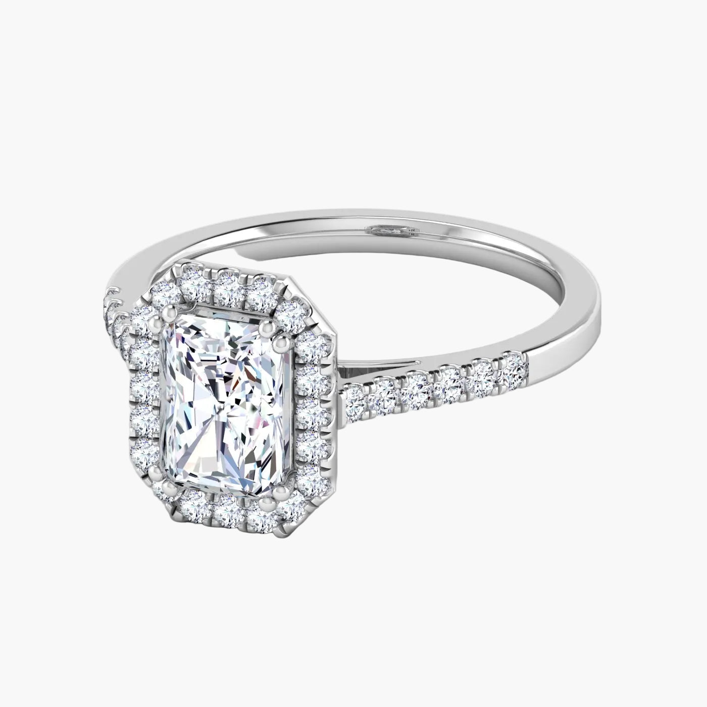 Sue | Single Halo Ascend Diamond Engagement Ring