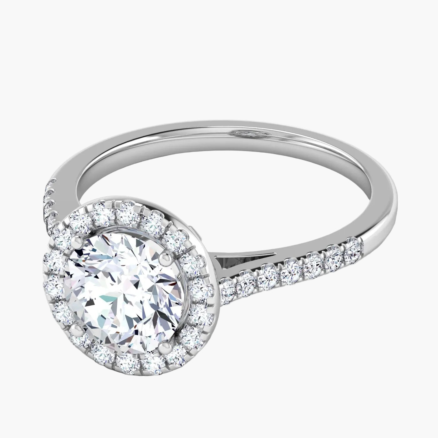 Sue | Single Halo Ascend Diamond Engagement Ring