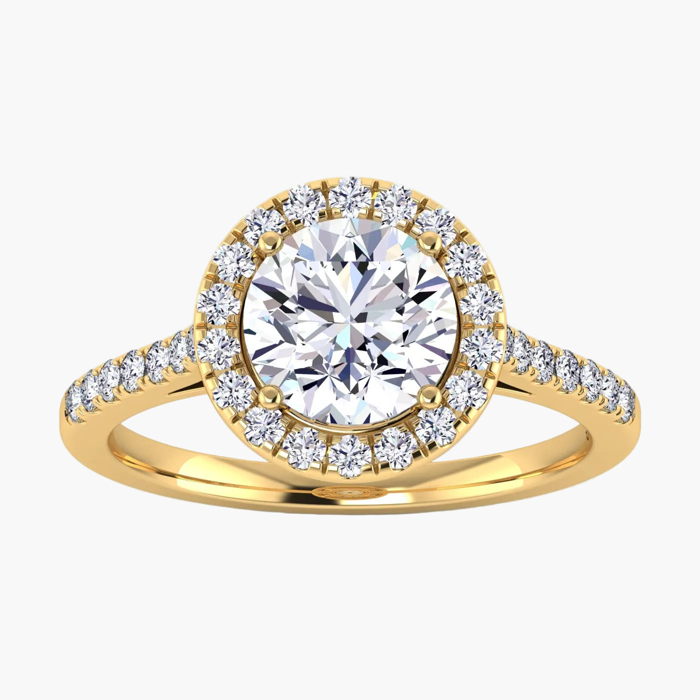 Round-Yellow Gold|Round|14K Yellow Gold|18K Yellow Gold