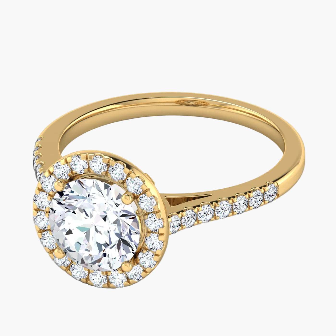 Sue | Single Halo Ascend Diamond Engagement Ring